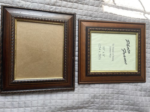 Pair vintage wooden - of,