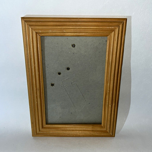 Vintage wooden picture - wooden, frame