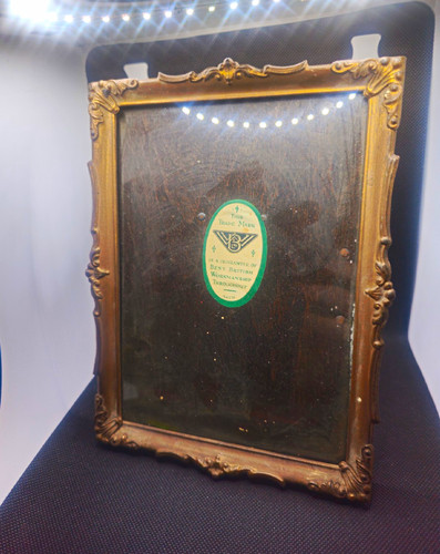 Vintage arco ornate gilt - ornate, metal