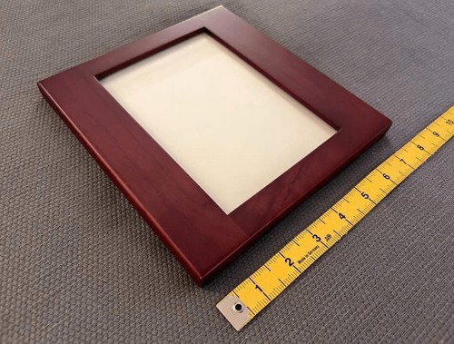 Pair wood picture frames - of,