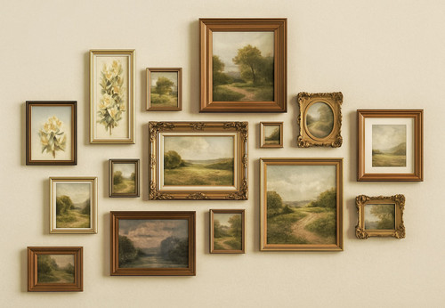 Gallery wall frame - wall, |