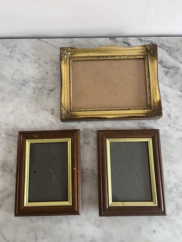 Vintage wood picture - 3x,
