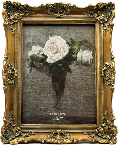 5x7 vintage picture - 5x7, frame