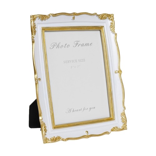 Antique ornate photo frame - antique,