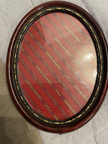 Oval photo frame large - ,