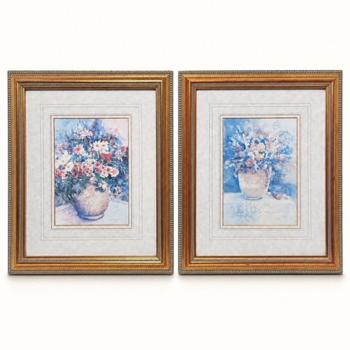 Pair vintage gold ornate - vintage,