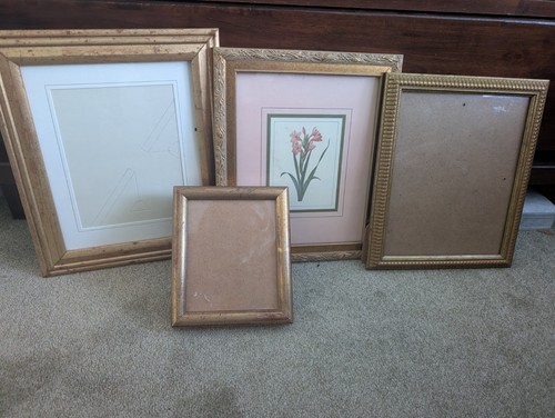 Set vintage gold tone - of, 4