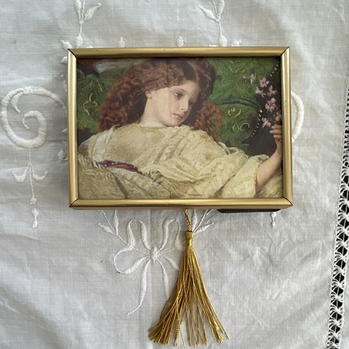 Gold brass vintage - , frame