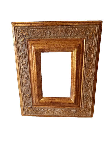 Ornate vintage gold wood - vintage,