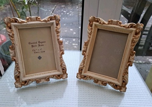 Pair vintage style ornate - style,