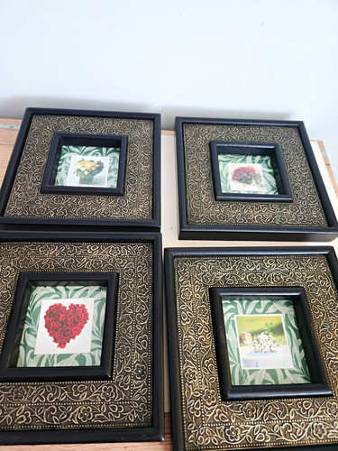 Set vintage wood and - of,