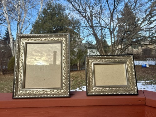 Vintage pair picture frames - pair, of