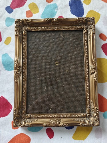 Vtg baroque table old gold - vtg,