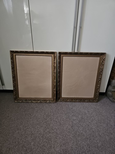 Vintage ornate wooden picture - vintage,