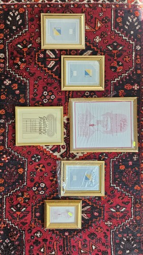 Vintage gold frames picture - vintage,