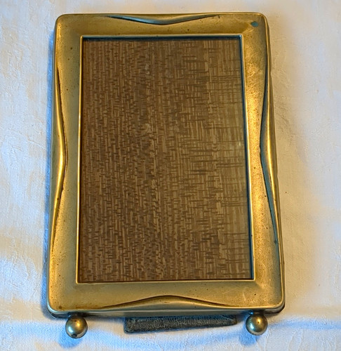 Vintage metal rectangle - vintage,