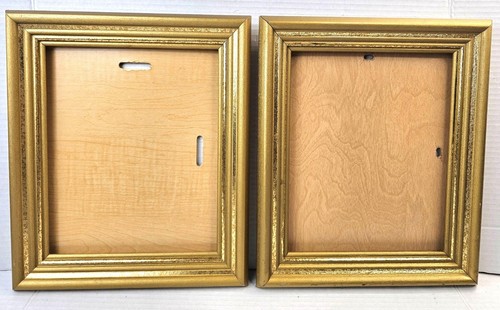 Vintage gold picture frames - gold,