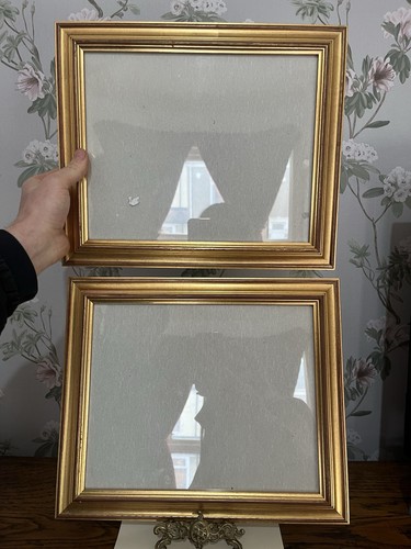 Pair vintage classic gold - pair,