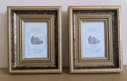 Pair wooden picture - pair,