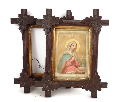 Pair antique picture - pair, of