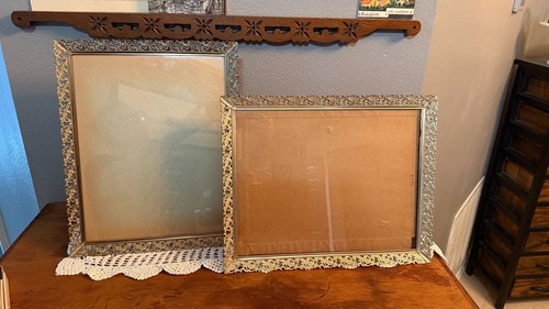 Pair vintage large heavy - large,