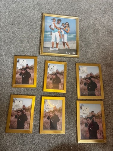 Vintage gold photo frame 6 - gold,