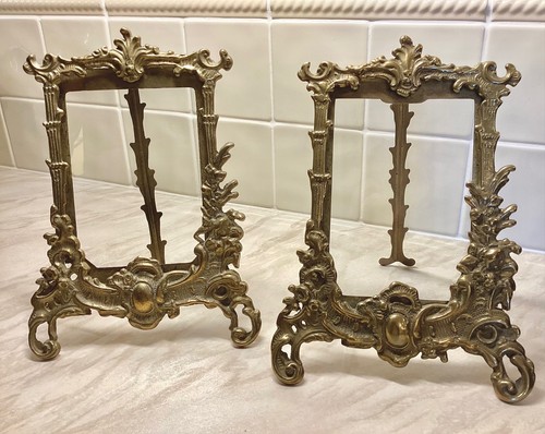 Vintage pair brass - vintage, of