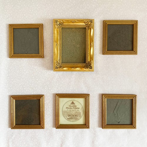 Set vintage gold tone - of, 6