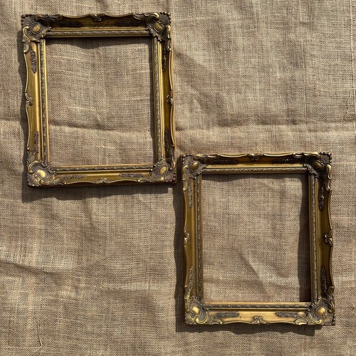 Pair baroque ornate art - of,