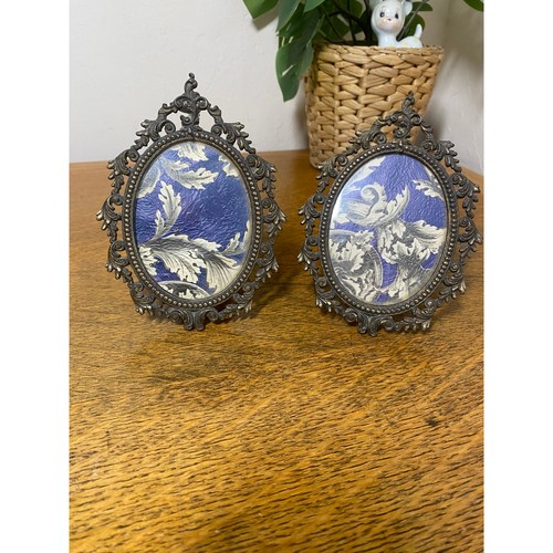 Vintage ornate pair - pair, picture