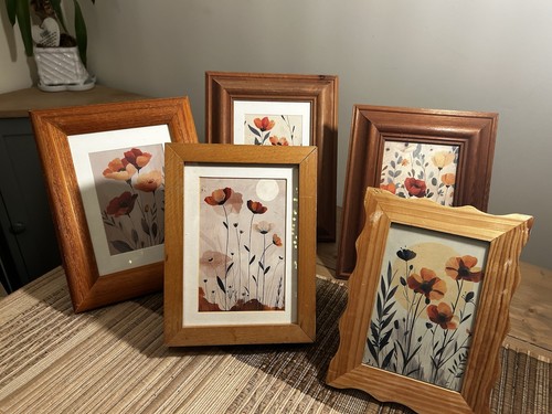 Vintage set wooden solid - set,