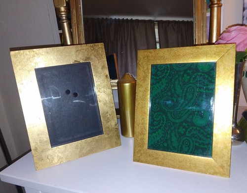 Vintage gold leaf effect - x,