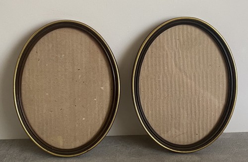 Pair vintage oval - pair,